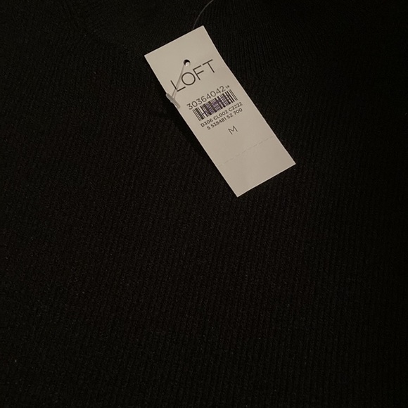 NWT Ann Taylor Loft Mock Neck Sleeveless Top Size M - Picture 8 of 8